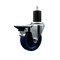 Service Caster 4'' Solid Poly Swivel 1-3/4'' Expanding Stem Caster with Brake SCC-EX20S414-SPUS-PLB-134 - alternate 1